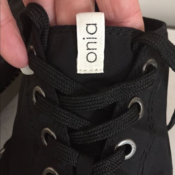 Onia Montrose Waterproof Camp Shoes Mens 11 Black - Picture 4 of 6